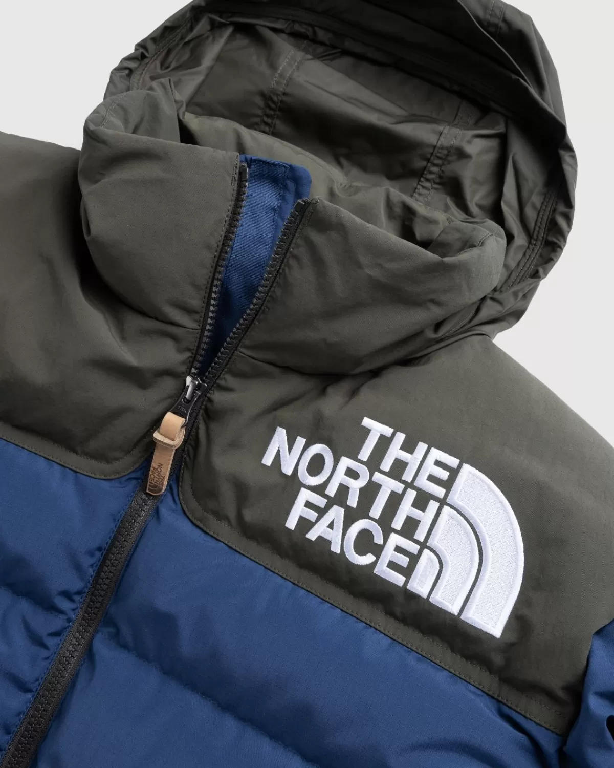 Bovenkleding^The North Face '92 Low-Fi Hi-Tek Nuptse Shady Blue/Nieuw Taupe Groen