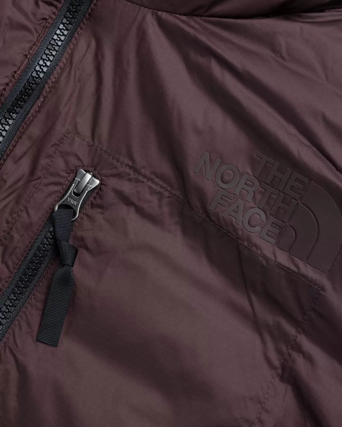 Bovenkleding^The North Face '92 Omkeerbare Nuptse-Jas Sulphur Moss/Coal Brown