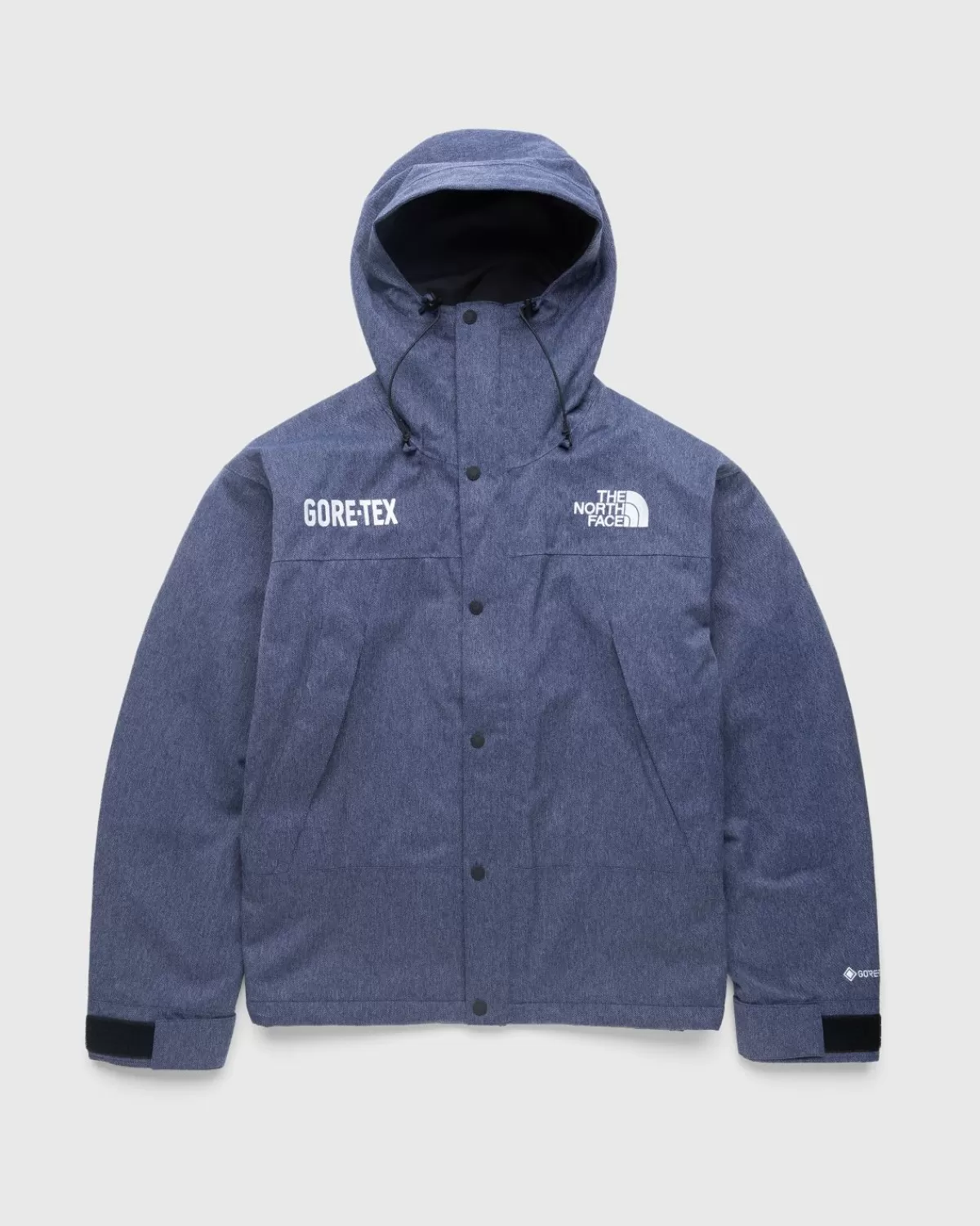 Bovenkleding^The North Face Gore-Tex Mountain Jacket Denim Blauw/Tnf Zwart