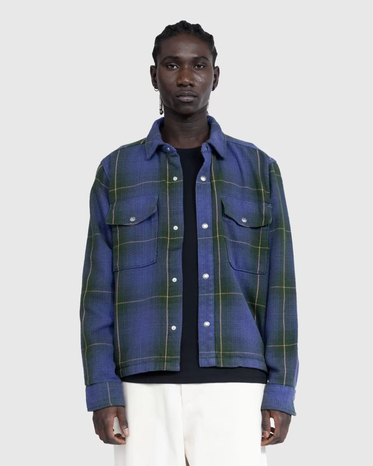 Overhemden^The North Face Valley Twill Utility Shacket Pine Needle Grote Halfdome Schaduwplaid