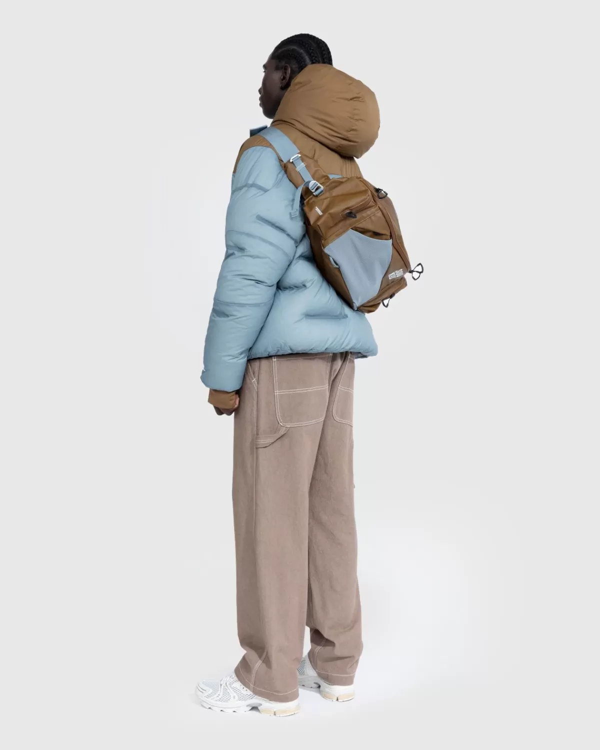 Bovenkleding^The North Face X Undercover Soukuu Cloud Down Nupste Sepia Bruin/Betongrijs