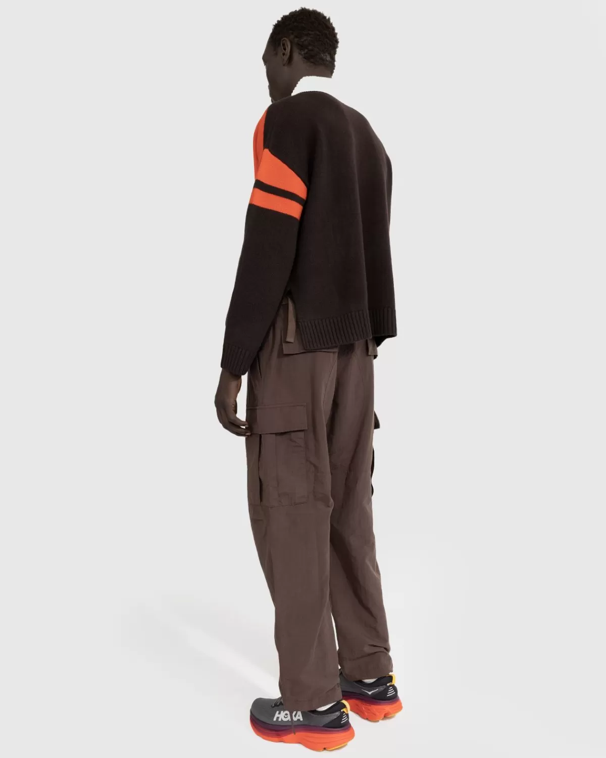 wales_bonner_calm_polo_kastanjebruinivoorrobijnrood_4.webp Gebreide Kleding^Wales Bonner Calm Polo Kastanjebruin/Ivoor/Robijnrood