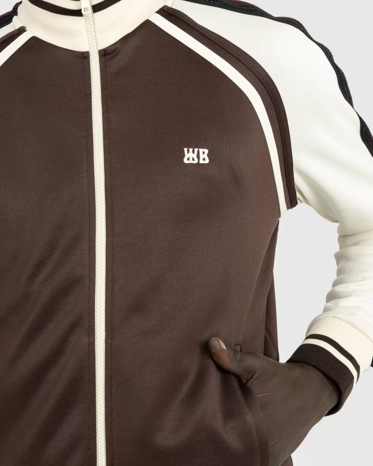 wales_bonner_kola_baantop_kastanjebruinivoor_6.webp Bovenkleding^Wales Bonner Kola Baantop Kastanjebruin/Ivoor