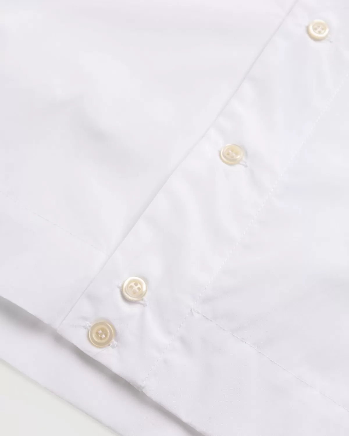 Overhemden^Winnie New York Button-Down Overhemd Met Korte Mouwen Wit