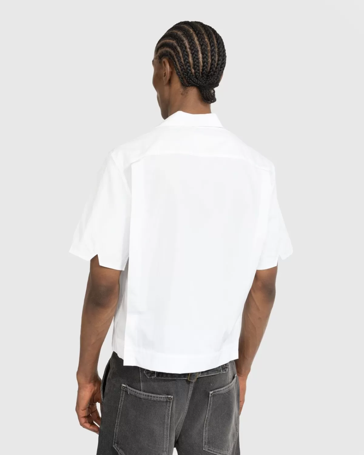 Overhemden^Winnie New York Button-Down Overhemd Met Korte Mouwen Wit