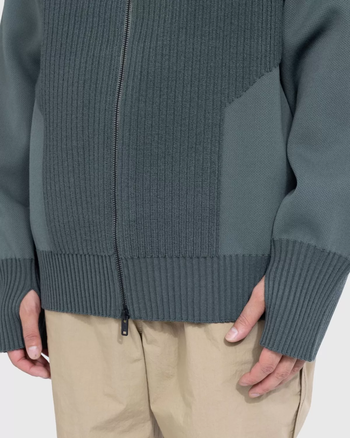 y3_fz_gebreide_trui_steengroen_5.webp Gebreide Kleding^Y-3 Fz Gebreide Trui Steengroen