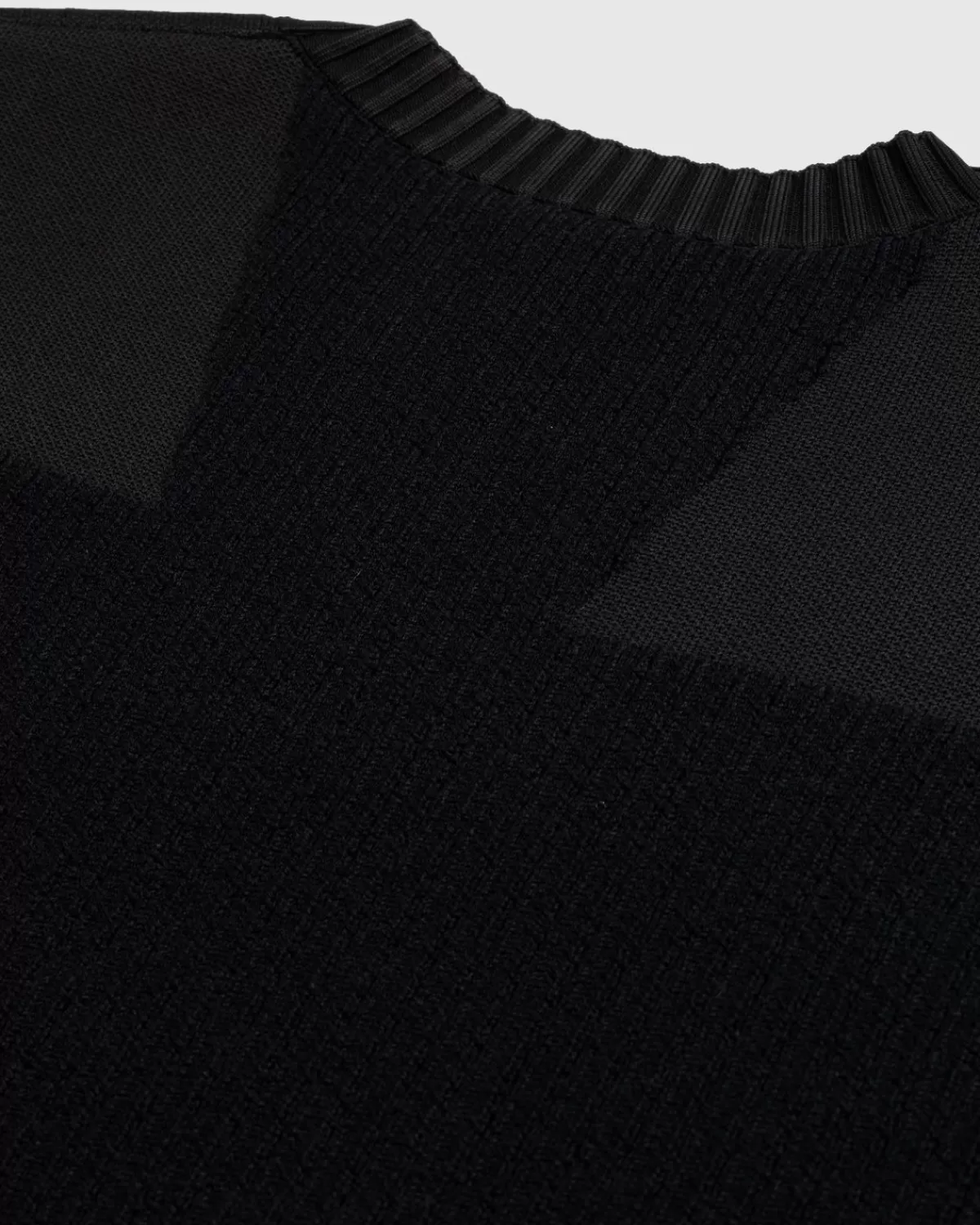 y3_utility_trui_met_ronde_hals_zwart_6.webp Gebreide Kleding^Y-3 Utility Trui Met Ronde Hals Zwart