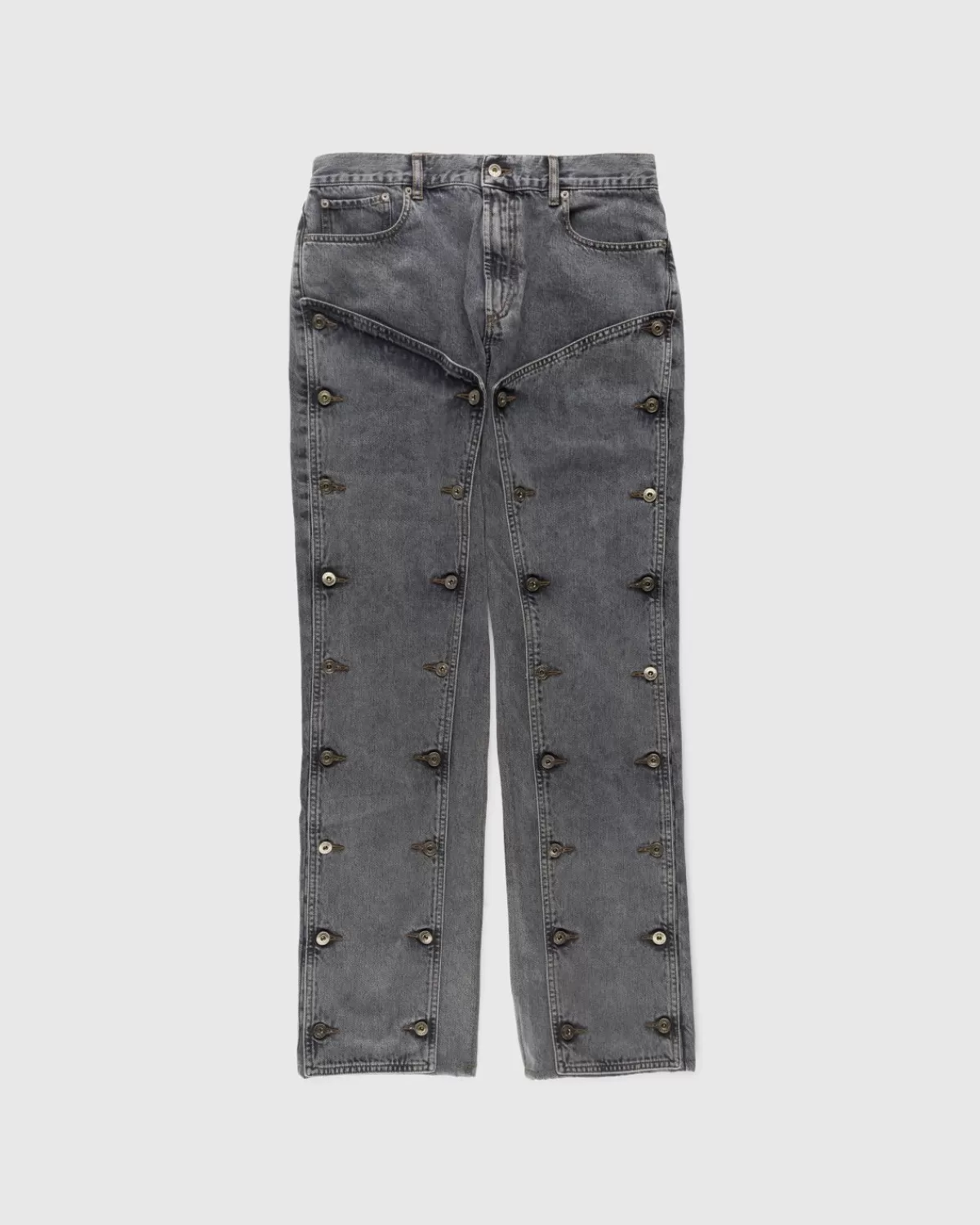 Broek^Y/Project Evergreen Afbreekjeans Vintage Zwart