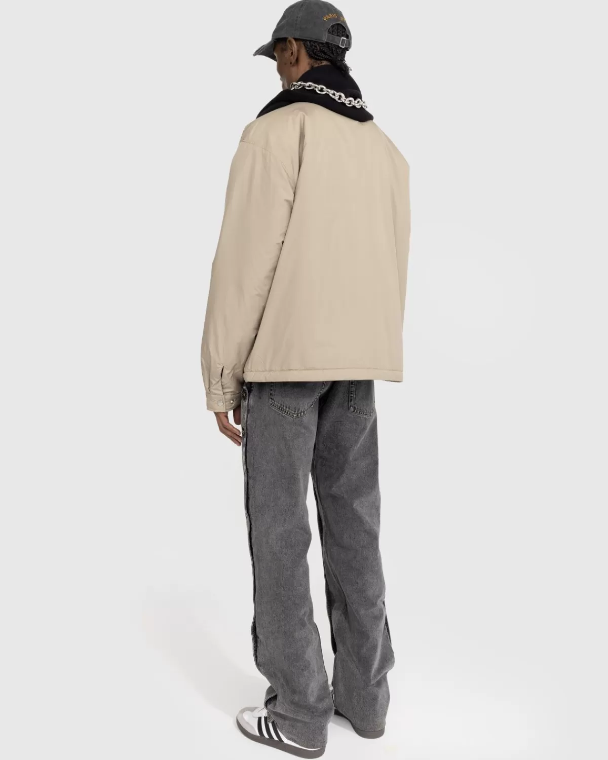 Broek^Y/Project Evergreen Afbreekjeans Vintage Zwart