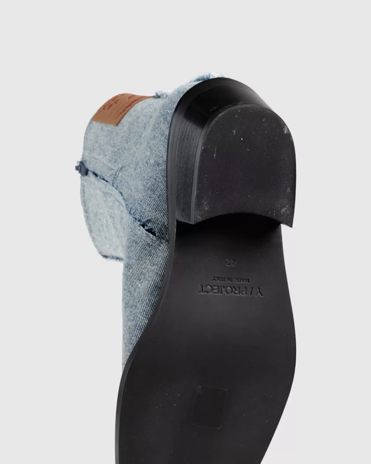 Y/Project Parijs' Beste Laarzen Vintage Ijsblauw Flash Sale